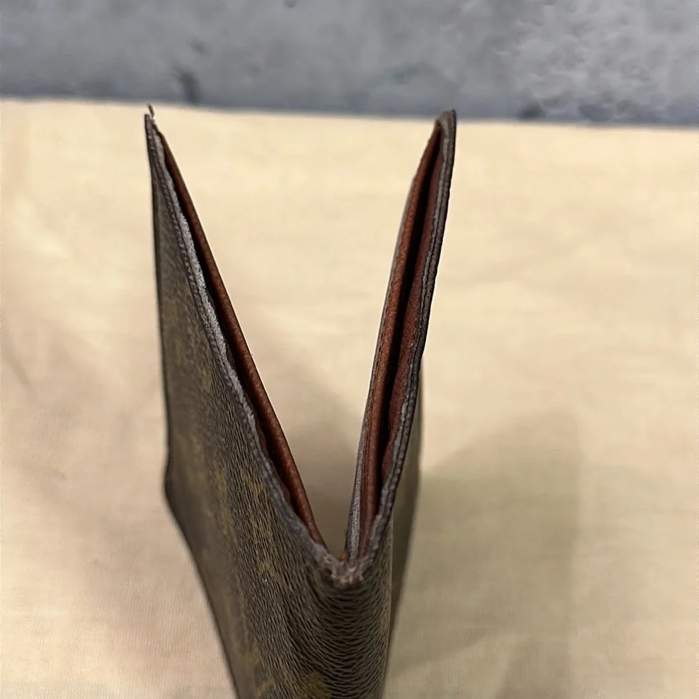Louis Vuitton monogram 10 credit card slot wallet billfold Porte bills